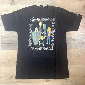 Stussy x Beavis and Butthead Collab T Shirt